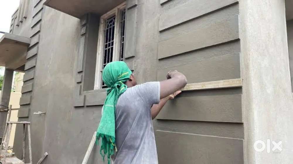 Exterior wall plaster and skim coating Service Singapore